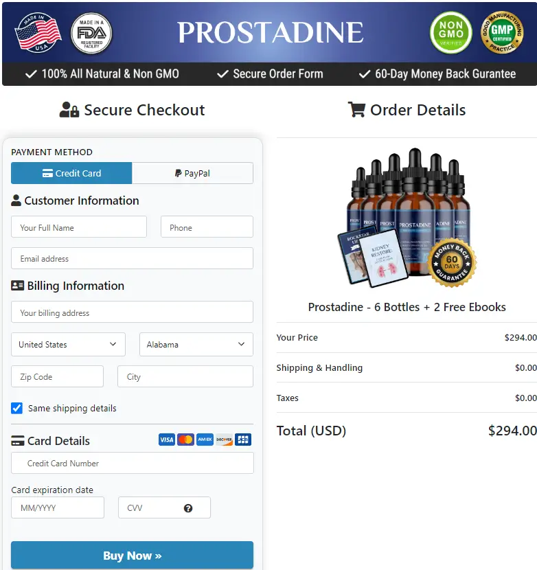 Prostadine-Secure-Checkout